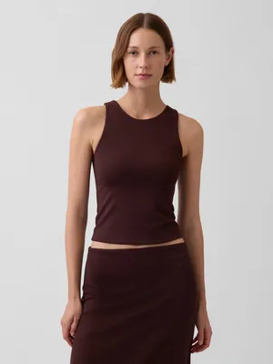 Produktbild von Gap Crop-Top Neckholder Ärmellos Taillenlang Figurbetont Stretch XS