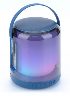 Zdjęcie produktu dla PRENDELUZ Przenośny głośnik Bluetooth z oświetleniem LED, 360 stopni