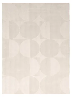 Produktbild von Wollteppich  - Giselle Circles Creme