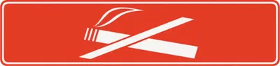 Produktbild von Symbol Rauchen Verboten Rot