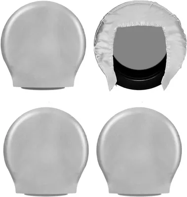 Productafbeelding van Universele bandenbeschermers, geschikt voor banden van 26-28 inch, set van 4 stuks, voor vrachtwagens en SUV's