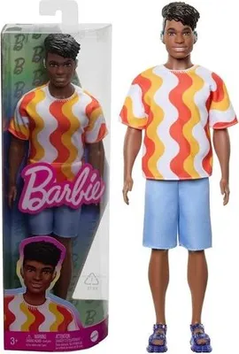 Obrázok produktu pre Barbie Fashionistas HRH23, Modelka, Samec, 3 rok / roky, Dievča, 300 mm, Viacfarebný