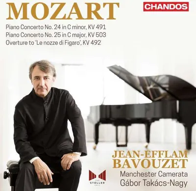 Obrázok produktu pre Wolfgang Amadeus Mozart (1756-1791): Wolfgang Amadeus Mozart (1756-1791) - Klavierkonzerte Nr.24 & 25 -   - (CD / K)