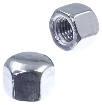 Immagine prodotto di SECCARO dado esagonale M12, acciaio inox V2A VA A2, DIN 917, forma bassa, 20 pezzi