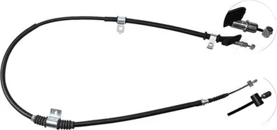 Produktbild von A.B.S. Handbremsseil Seilzug Feststellbremse für HYUNDAI LANTRA II (J-2) Hinten Links K14167
