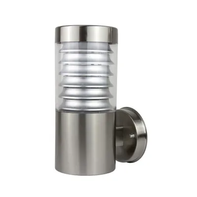 Immagine prodotto di Lampada da parete in acciaio inox 1xE27 argento IP44 SU-MA Joy 91063L