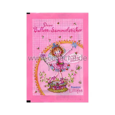 Obrázek produktu pro Princezna Lillifee - Baletní samolepky - 1 sáček