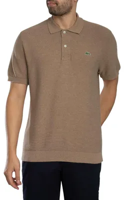 Produktbild von Lacoste Klassisches Strickpoloshirt, Braun XXL