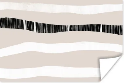 Produktbild von MuchoWow® Poster Linie - Pastell - Minimalismus - Muster 120x80 cm - Bilder