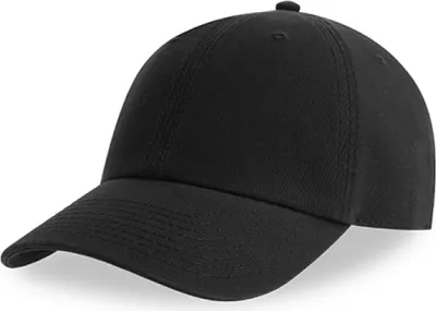 Produktbild von Atlantis FRAC | Fraser Cap Dad-Cap e Baumwolle - Farbe: Black - Größe: One Size