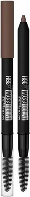 Zdjęcie produktu dla Maybelline New York Tattoo Brow 36 Hr Pencil #7 - głęboki brąz