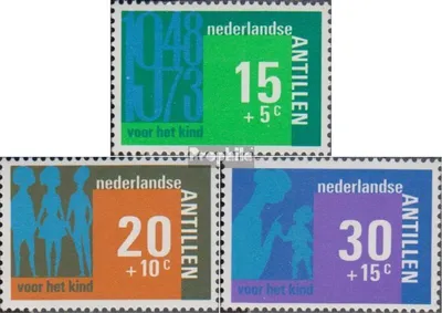 Produktbild von Briefmarken Niederländische Antillen 1973 Mi 274-276 (kompl.Ausg.) postfrisch Jugendwohlfahrt