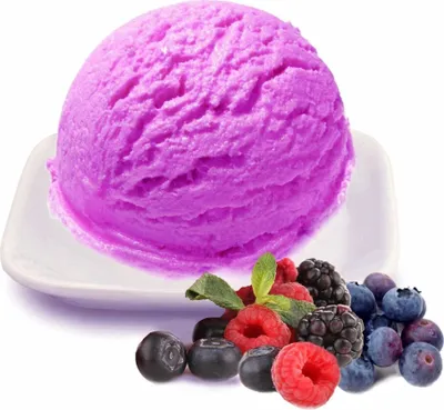 Immagine prodotto di Frutto di bosco gelato low carb in polvere vegano senza zucchero e senza lattosio 333 g