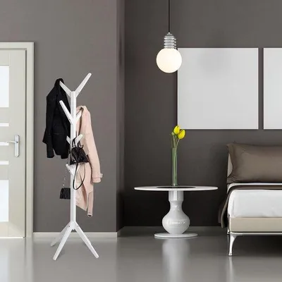 Produktbild von Famanu Kleiderständer Baumform - Robustes Design für Wohnzimmer, Schlafzimmer, Büro