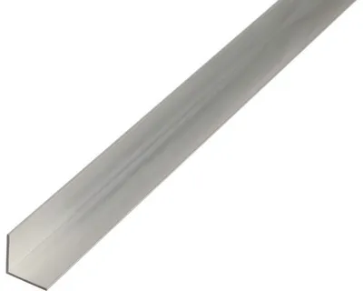 Produktbild von Winkelprofil Alu silber eloxiert 10x10x1 mm, 2 m