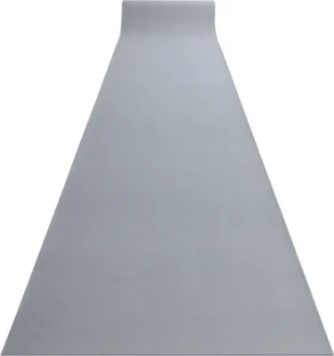 Produktbild von Läufer Antirutsch RUMBA einfarbig grau 80 cm Grau 80x500 cm