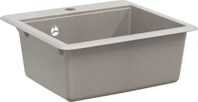 Produktbild von Waschbecken Grau 470 x 440 mm Granit