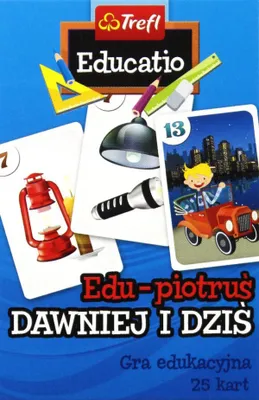 Produktbild von Karty Edu Piotruś - Dawniej i dziś
