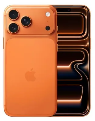 Produktbild von Apple iPhone 17 Pro Max , 17,5 cm (6.9"), 2868 x 1320 Pixel, 1 TB, 48 MP, iOS 26, Orange