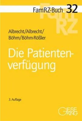 Obrázek produktu pro Die Patientenverfügung