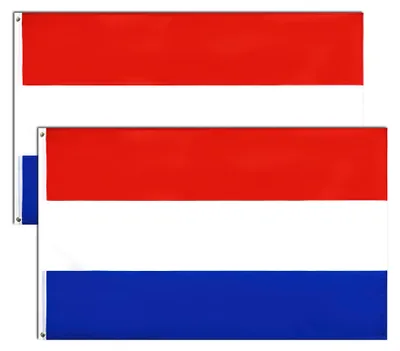 2 Niederlande Flaggen 90x150 cm mit Messingösen