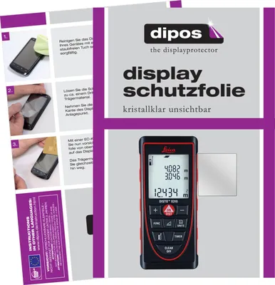 Produktbild von 3x Schutzfolie für Leica DISTO X310 klar Displayschutzfolie Folie Display Schutz dipos