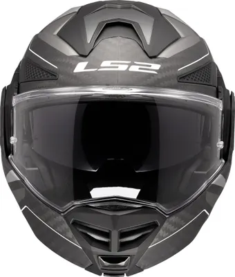 Productafbeelding van LS2 FF901 Advant X Carbon Horizon, grijze/zilveren klaphelm, maat 3XL (65/66)