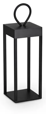 Produktbild von Ideal Lux 323237 ENYA Tragbare Außenleuchte H300mm LED 5W 300/160lm 3000K IP54 Schwarz, Akku, Ein/Aus