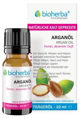 Produktbild von Bioherba Arganöl Reines Argan-Trägeröl 10 ml