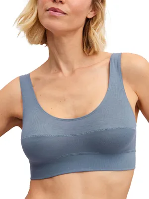 Immagine prodotto di CALIDA, bustier elasticizzato da donna, modello Folkstone, colore grigio, taglia 44-46