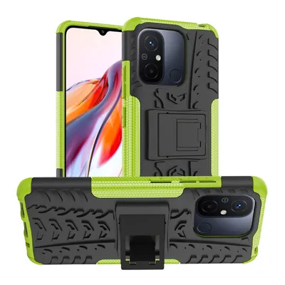 Produktbild von Hülle für Xiaomi Redmi 12C Outdoor Handyhülle Handy Tasche Case Cover TPU Bumper Grün