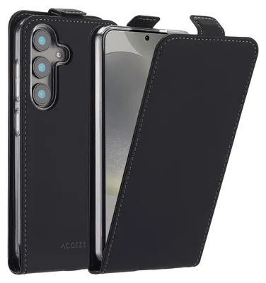 Obrázok produktu pre Accezz Flipové puzdro pre Samsung Galaxy S25 - čierne