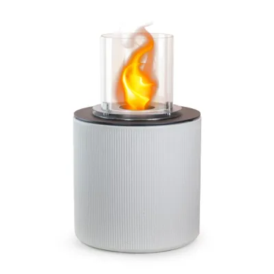Zdjęcie produktu dla DIVINA FIRE DF95278, Kominek wolnostojący,etanol, Biały, Wewnątrz/Na wolnym powietrzu, 4 - 5 h, 1,5 l