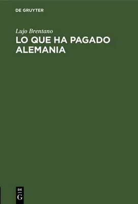 Produktbild von Lo que ha pagado Alemania