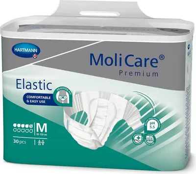 Produktbild von MoliCare® Premium Elastic 5 Tropfen - L 3 x 30 Stück
