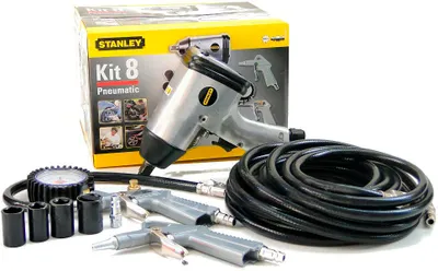 Immagine prodotto di Set aria compressa Stanley 8 pezzi