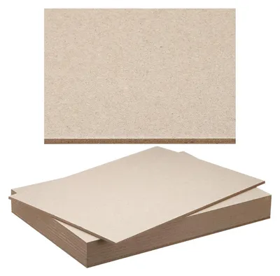 Image de Omgoods - Ensemble de 10 feuilles de carton gris pour la reliure