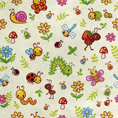 Image de Royal Velvet Tissu Polyester A coudre - Motif Vers multicolores