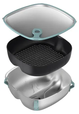 Produktbild von Philips 2-in-1-Dampf- und Brattablett für Airfryer Combi 7000 (HD9960/00)
