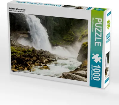 Produktbild von Calvendo Krimml Wasserfall 1000 Teile Puzzle quer 640x480mm, Gospodarek Mikolaj; 7412555