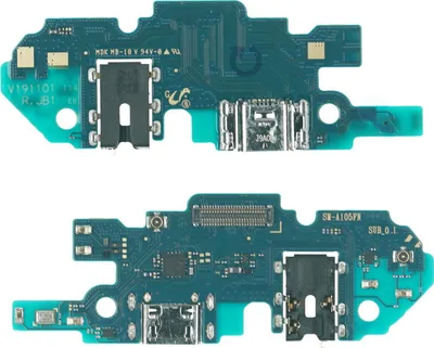 Produktbild von Ladebuchse für Samsung Galaxy A10 (SM-A105FN) microUSB Platine Mikrofon Ladeanschluss Lade Eingang