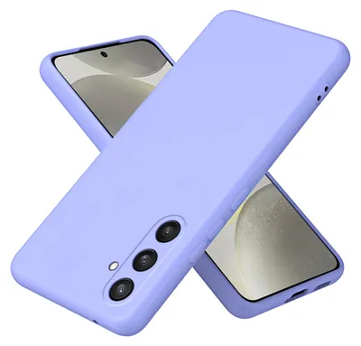 Immagine prodotto di Custodia per Samsung Galaxy S25+ Custodia protettiva morbida in silicone liquido viola