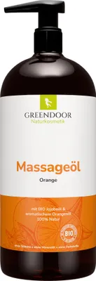 Produktbild von GREENDOOR Massageöl XL Orange