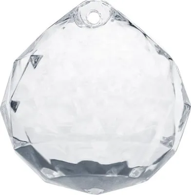 Image de 5 Pendentif en cristal Saphira 3,2 x 3,4cm