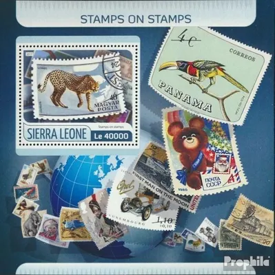 Produktbild von Briefmarken Sierra Leone 2017 Mi Block 1237 (kompl. Ausg.) postfrisch Briefmarken auf Briefmarken