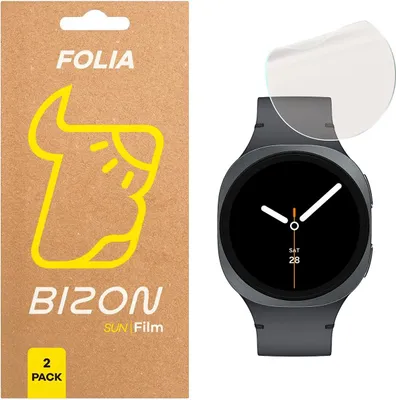 Produktbild von 2x Matte Folie für Galaxy Watch 8 44 mm, Bizon Glass Watch Film Sun Duo