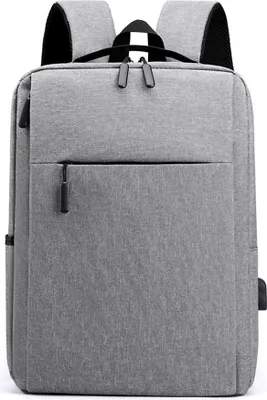 Obrázek produktu pro ZJchao Laptop batoh Business Backpack 14L Leisure Lightweight High-coupled Travel Backpack with USB Port Suitable for Students Travellers (tmavě šedá)