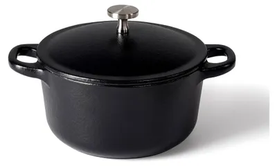 Produktbild von Bräter aus Gusseisen mit Deckel, 10 cm