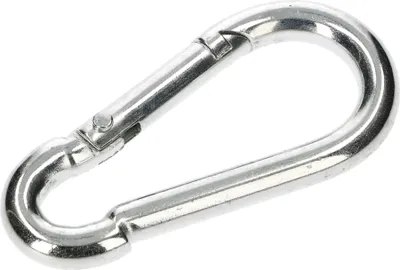 Produktbild von KOTARBAU® 5er Set Feuerwehr Karabinerhaken für Seile  60x6mm Feuerwehrkarabiner Robust für Ketten