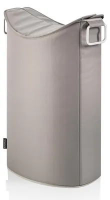 Wäschesammler Frisco 65 L taupe, 45x28x70 cm